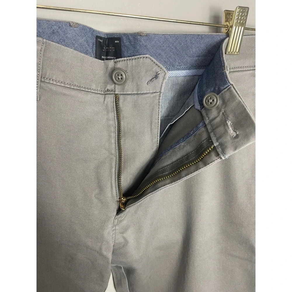 J.Crew 484 Slim Fit Chino Pants Men's 33x30 Khaki Stretch Twill